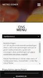 Mobile Screenshot of metro-doner.nl